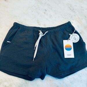 Vuori Women's Charcoal/Dark Grey Sunnyside Shorts